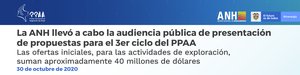 Comunicado de prensa: La ANH llevó a cabo la audiencia pública de present...