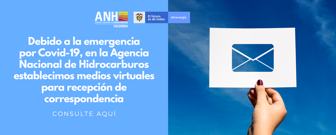 En la ANH establecimos medios virtuales para recepción de correspondencia