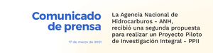 La Agencia Nacional de Hidrocarburos – ANH, recibió una segunda propuesta p...