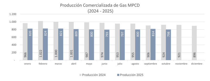 PROD COMERCIALIZADA GAS