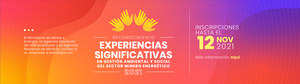 Reconocimiento Experiencias Significativas - Inscripciones hasta el 12 Nov