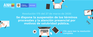 Resolución 175 del 27 de marzo de 2020