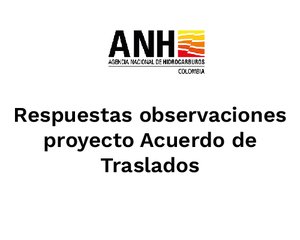 Respuesta a observaciones al Acuerdo de Traslados - Marzo 27 de 2020